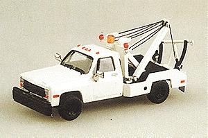 Trident Miniatures 900721 HO Scale Chevrolet Tow Trucks with Wrecker Body -- White