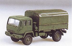 Trident Miniatures 90086 HO Scale Military - US/NATO Light Medium Tactical Vehicles (Assembled Plastic) -- M1078 2.5-Ton Single-Axle Flatbed Truck with Canvas Cover