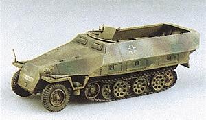 Trident Miniatures 90090 HO Scale Former German Army WWII - SdKfz 251 Series Half-Tracks -- 251/1 Armored Personnel Infantry Carrier (Desert Tan)
