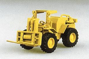 Trident Miniatures 90094 HO Scale Articulated Fork Lift - Kit -- Yellow