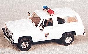 Trident Miniatures 90136 HO Scale Chevrolet Blazer - Emergency - Police Vehicles -- Colorado State Patrol