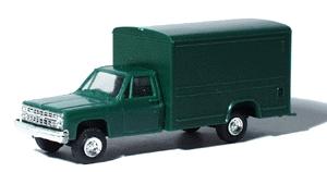 Trident Miniatures 901544 HO Scale Chevrolet Pick-Up Cab with Special Body -- Green