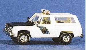 Trident Miniatures 90168 HO Scale Chevrolet Blazer - Emergency - Police Vehicles -- Alaska State Trooper