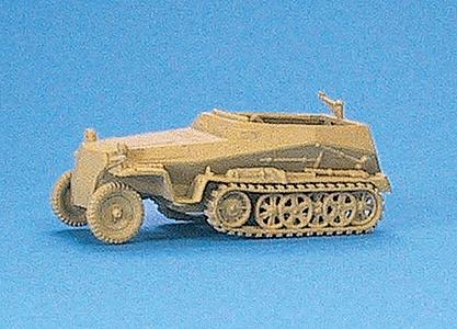 Trident Miniatures 90247 HO Scale Military - Former German Army WWII - SdKfz 250 Series Half-Tracks -- 250/7 Armored Personnel Carrier Self-Propelled Mortar (Early Model)