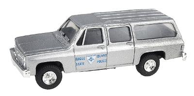 Trident Miniatures 90252 HO Scale Chevrolet Suburban - Emergency - Police Vehicles -- Rhode Island State Police