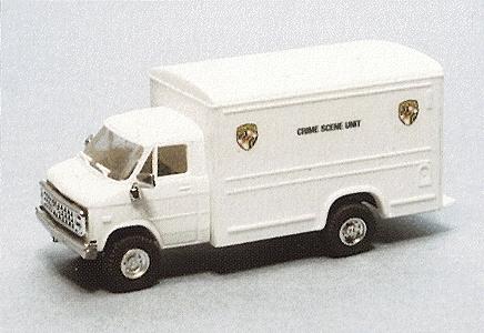 Trident Miniatures 90283 HO Scale Chevrolet Box Van (Limited-Run) - Emergency - Police Vehicles -- Maryland State Police