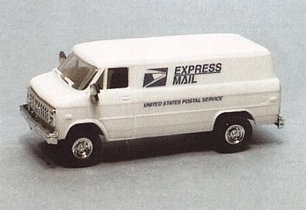 Trident Miniatures 90286 HO Scale Chevrolet Van -- United States Postal Service - Express Mail