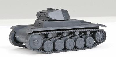 Trident Miniatures 90332G HO Scale Former German Army WWII - Light Tanks; SdKfz 121/PzKpfw II -- Model C (gray)