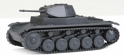 Trident Miniatures 90334G HO Scale Former German Army WWII - Light Tanks; SdKfz 121/PzKpfw II -- Model F (gray)