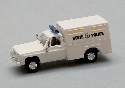 Trident Miniatures 90336 HO Scale Chevrolet Pick-Up with Special Body - Emergency - Police Vehicles -- Virginia State Police