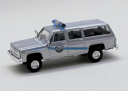 Trident Miniatures 90343 HO Scale Chevrolet Suburban - Emergency - Police Vehicles -- Kentucky State Police - State Trooper