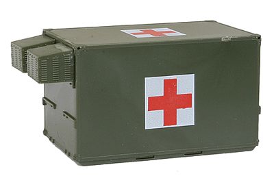 Trident Miniatures 90363 HO Scale S-280 Portable Field Shelter -- Medical Corps