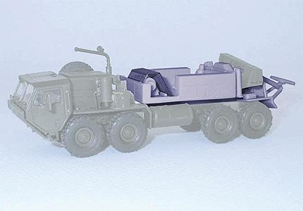 Trident Miniatures 96027 HO Scale Military - US/NATO - Conversion Parts for HEMTT Trucks -- M984A1 Recovery Unit