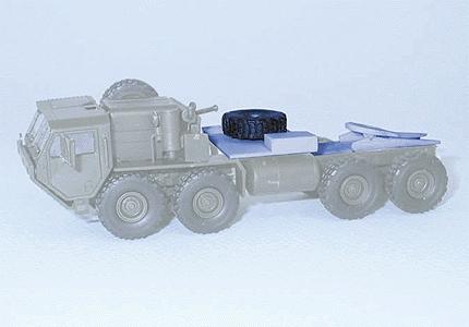 Trident Miniatures 96028 HO Scale Military - US/NATO - Conversion Parts for HEMTT -- M983 Truck Tractor w/Fifth Wheel
