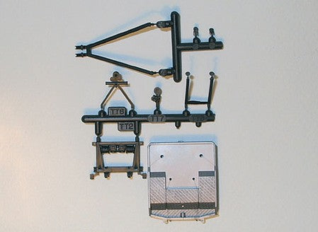 Trident Miniatures 96034 HO Scale Vehicle Accessories -- Tow Truck Bed, Winch, Etc.
