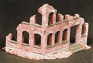 Trident Miniatures 99003 HO Scale Military - Resin Structure Castings -- Ruined Mansion