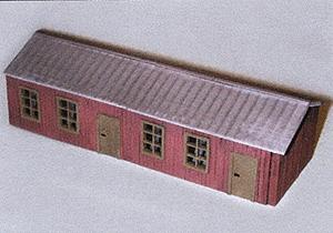 Trident Miniatures 99015 HO Scale Military - Resin Structure Castings -- Army Barracks