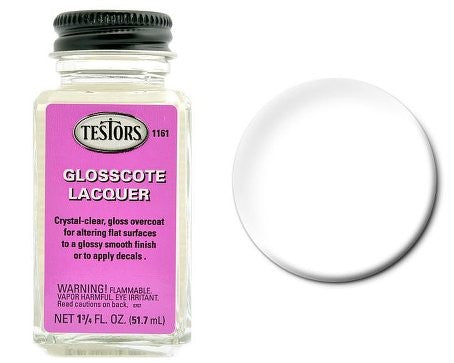 Testors 1161 1-3/4oz. Bottle Glosscote (12/Bx)