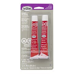 Testors 290278 7/8oz. Tube Plastic Cement (2/cd) (12cds/Bx)