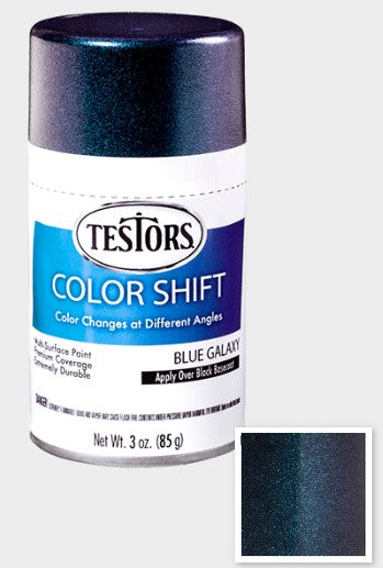 Testors 340909 3oz. Spray Color Shift Enamel Blue Galaxy