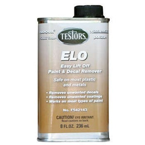 Testors 542143 8oz. Can ELO Easy Lift Off Remover