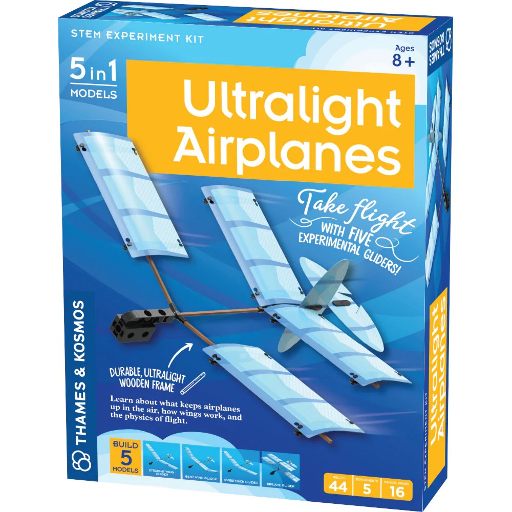 Thames & Kosmos 550014 Ultralight Airplanes 5-in-1 STEM Experiment Kit