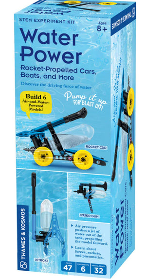 Thames & Kosmos 550048 Water Power 6-in-1 Model STEM Experiment Kit