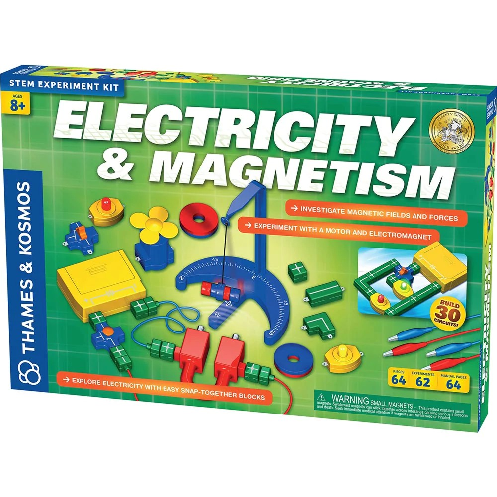 Thames & Kosmos 620417 Electricity & Magnetism STEM Experiment Kit