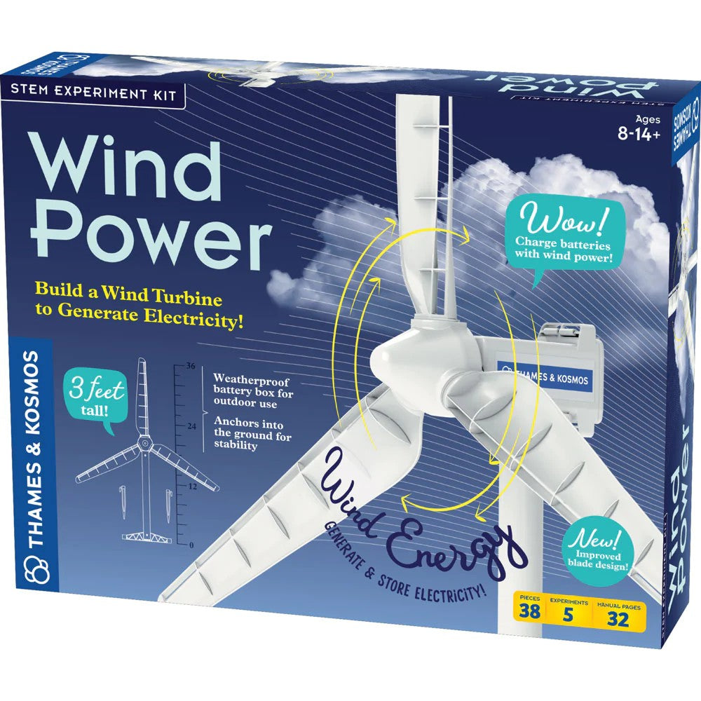 Thames & Kosmos 627929 Wind Power Turbine STEM Experiment Kit