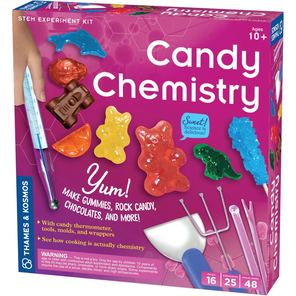 Thames & Kosmos 665003 Candy Chemistry STEM Experiment Kit