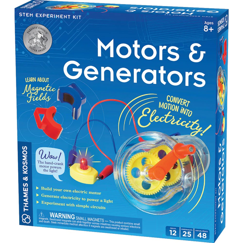 Thames & Kosmos 665036 Motors & Generators STEM Experiment Kit