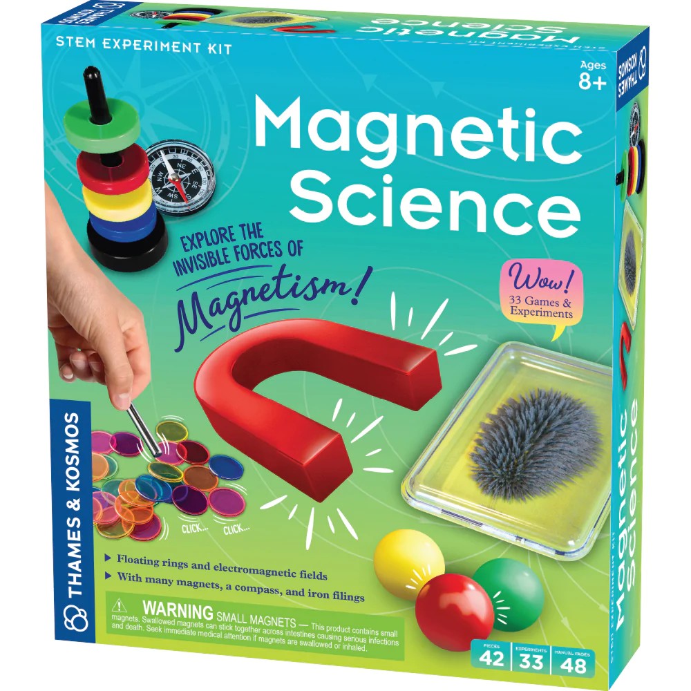 Thames & Kosmos 665050 Magnetic Science STEM Experiment Kit
