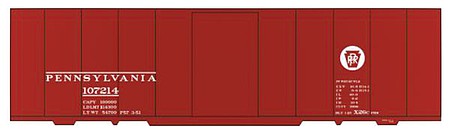 Tichy Trains 100066 HO Scale Railroad Decal Set 6 Pack -- Pennsylvania Railroad X-26C Boxcar (Tuscan Car, Circle Keystone)