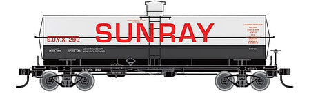 Tichy Trains 10043S S Scale Railroad Decal Set -- Sunray 10,000-Gallon LPG Tank Car