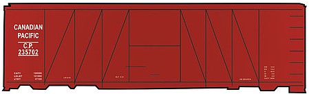 Tichy Trains 10150N HO Scale Railroad Decal Set -- Candian Pacific 40' USRA Clone Single-Sheathed Wood Boxcar