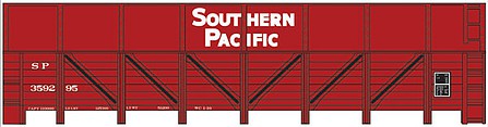 Tichy Trains 10171N N Scale Railroad Decal Set -- Southern Pacific GS Wood Gondola Sugar Beet Car