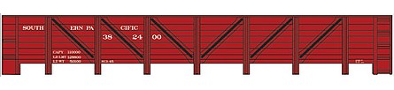 Tichy Trains 10179 HO Scale Railroad Decal Set -- Southern Pacific GS Wood Gondola