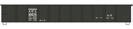 Tichy Trains 10193N N Scale Railroad Decal Set -- Atlantic Coast Line 42' Steel Gondola