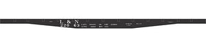Tichy Trains 10239O O Scale Railroad Decal Set -- Louisville & Nashville 45' Steel Flatcar (black)