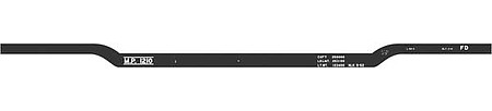 Tichy Trains 10268 HO Scale Railroad Decal Set -- Missouri Pacific 58' Depressed-Center Flatcar (black Car)