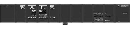 Tichy Trains 10302 HO Scale Railroad Decal Set -- Wheeling & Lake Erie 41' Steel Gondola