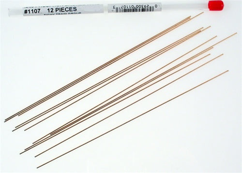 Tichy Trains 1107 .040 Phosphor Bronze 8" Wire (12)