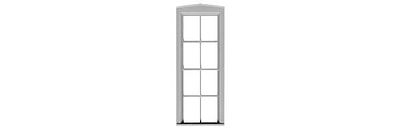 Tichy Trains 2029 O Scale 4/4 Double Hung Window 6/