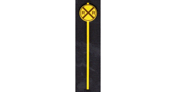 Tichy Trains 2061 O Railroad Crossing Warning Signs (8) (D)