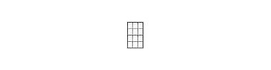 Tichy Trains 2501 N Scale Windows - Double Hung pkg(12) -- 6/6 Masonary Scale 60 x 96" (Fits .37 x .60" Opening)