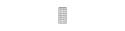Tichy Trains 2523 N Scale Engine House Windows pkg(9) -- 40-Pane