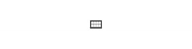 Tichy Trains 2544 N Scale Eight-Pane Window with Precut Glazing -- 50 x 32" Scale, .35 x .23" Opening pkg(12)