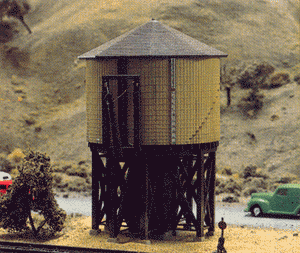 Tichy Trains 2600 N Wood Water Tank Kit