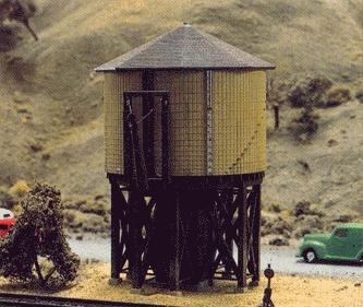 Tichy Trains 2600 N Scale Wood Water Tank -- Kit