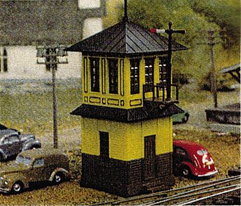 Tichy Trains 2601 N Scale Wooden Signal Tower -- Kit